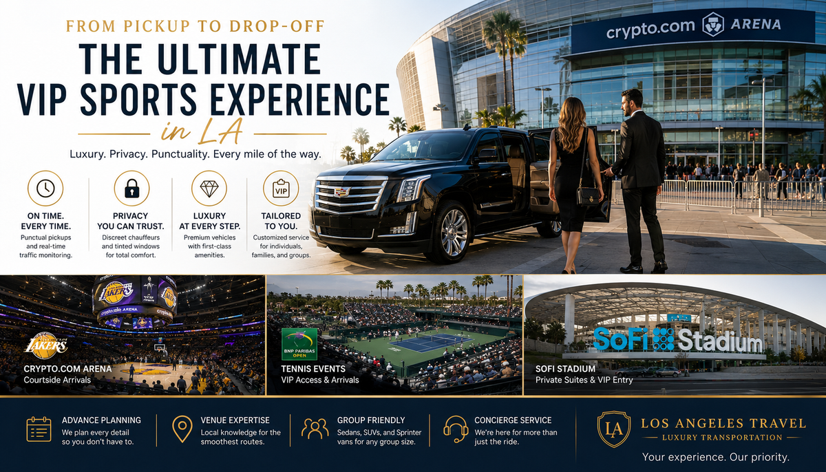 The Ultimate VIP Sports Experience in LA | Luxury Event Transportation
