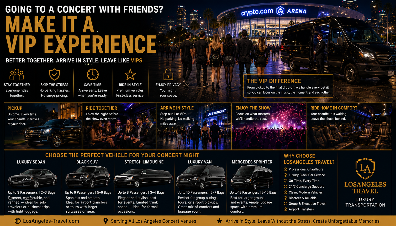 Going to a Concert With Friends? Make It VIP