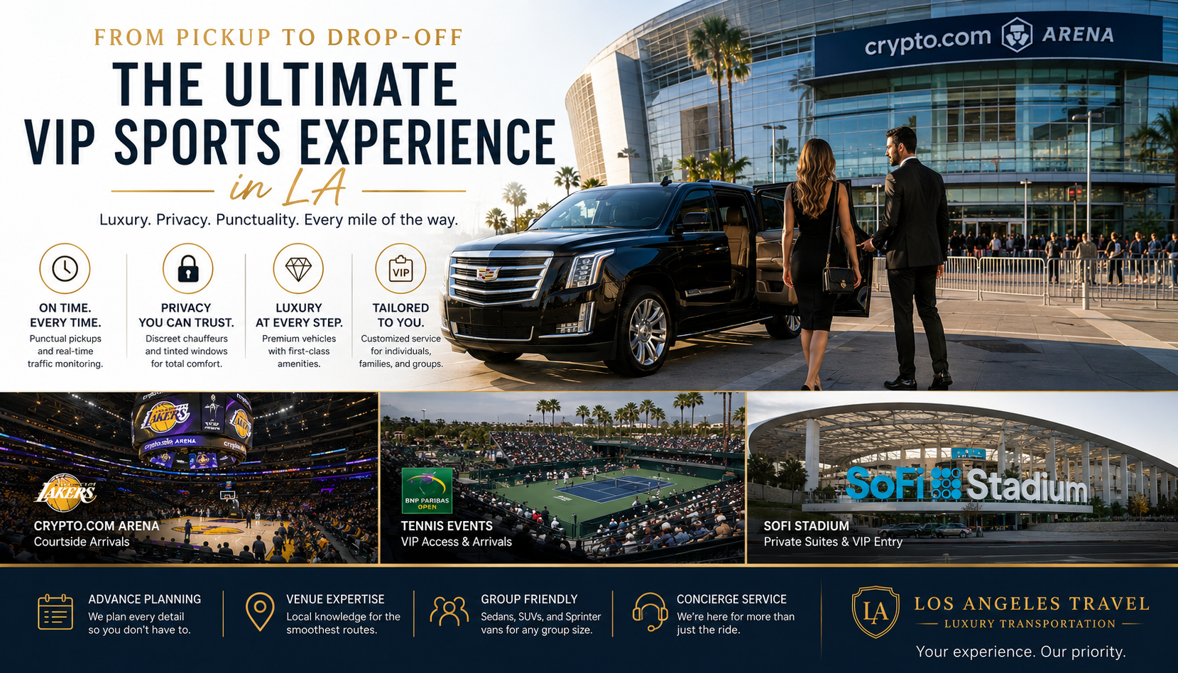 From Pickup to Drop-Off: VIP Sports in LA