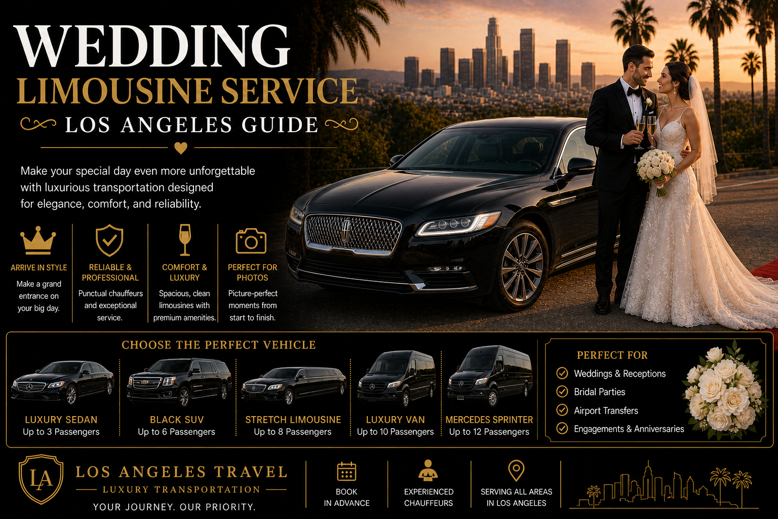 Wedding Limousine Service Los Angeles Guide