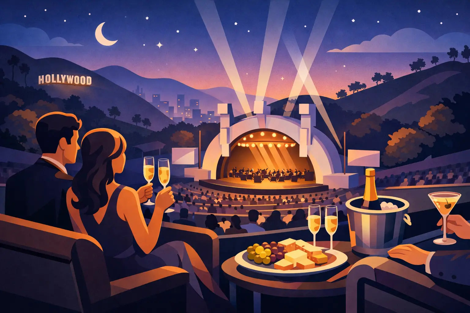 Make Your Hollywood Bowl Night a Luxury Experience