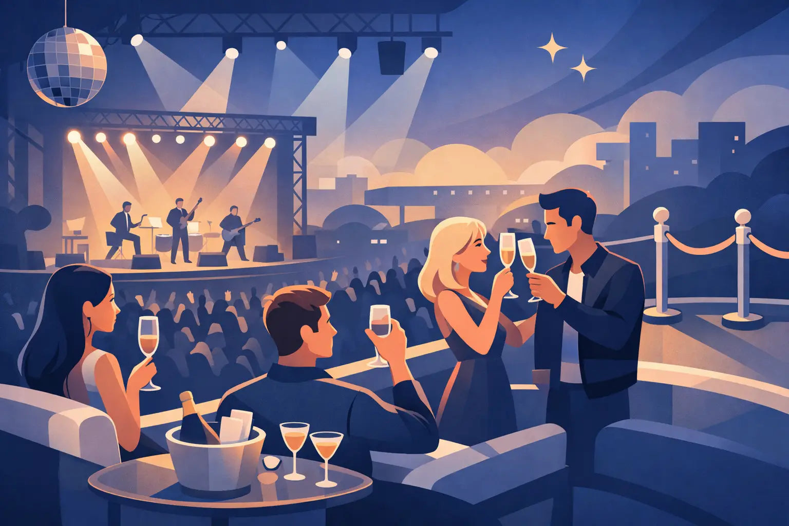 Going to a Concert With Friends? Make It VIP